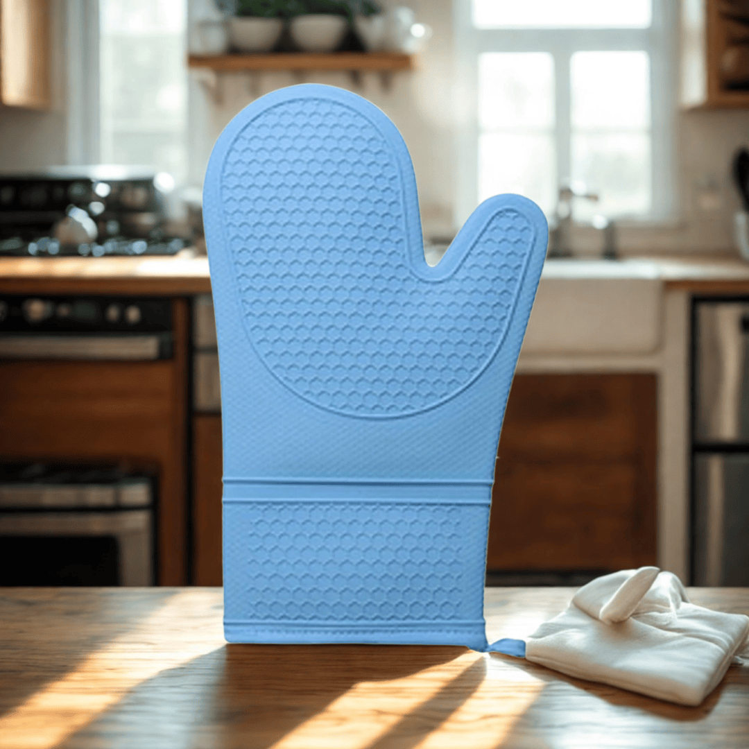 Gants de cuisine | HeatMaster Pro Bleu - 1 pièce
