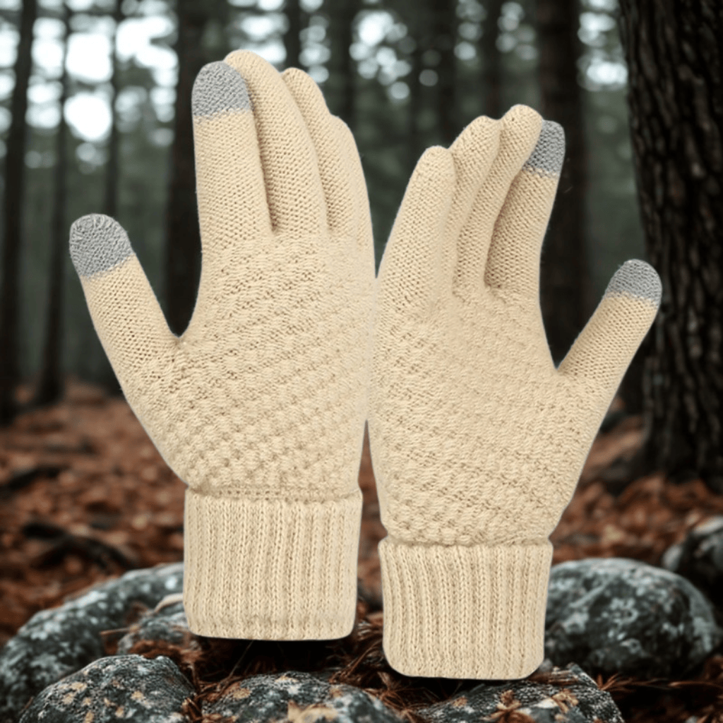 Gants en laine | WarmTouch Beige