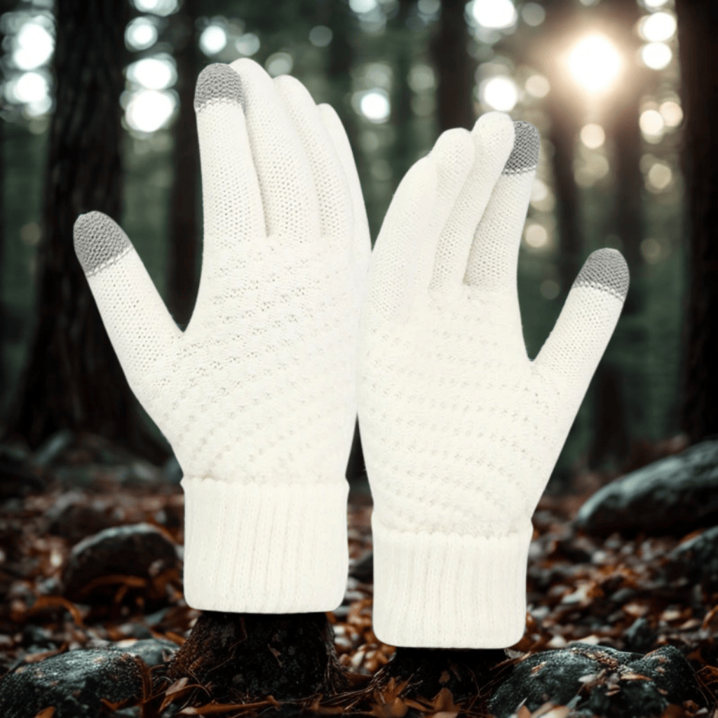 Gants en laine | WarmTouch Blanc