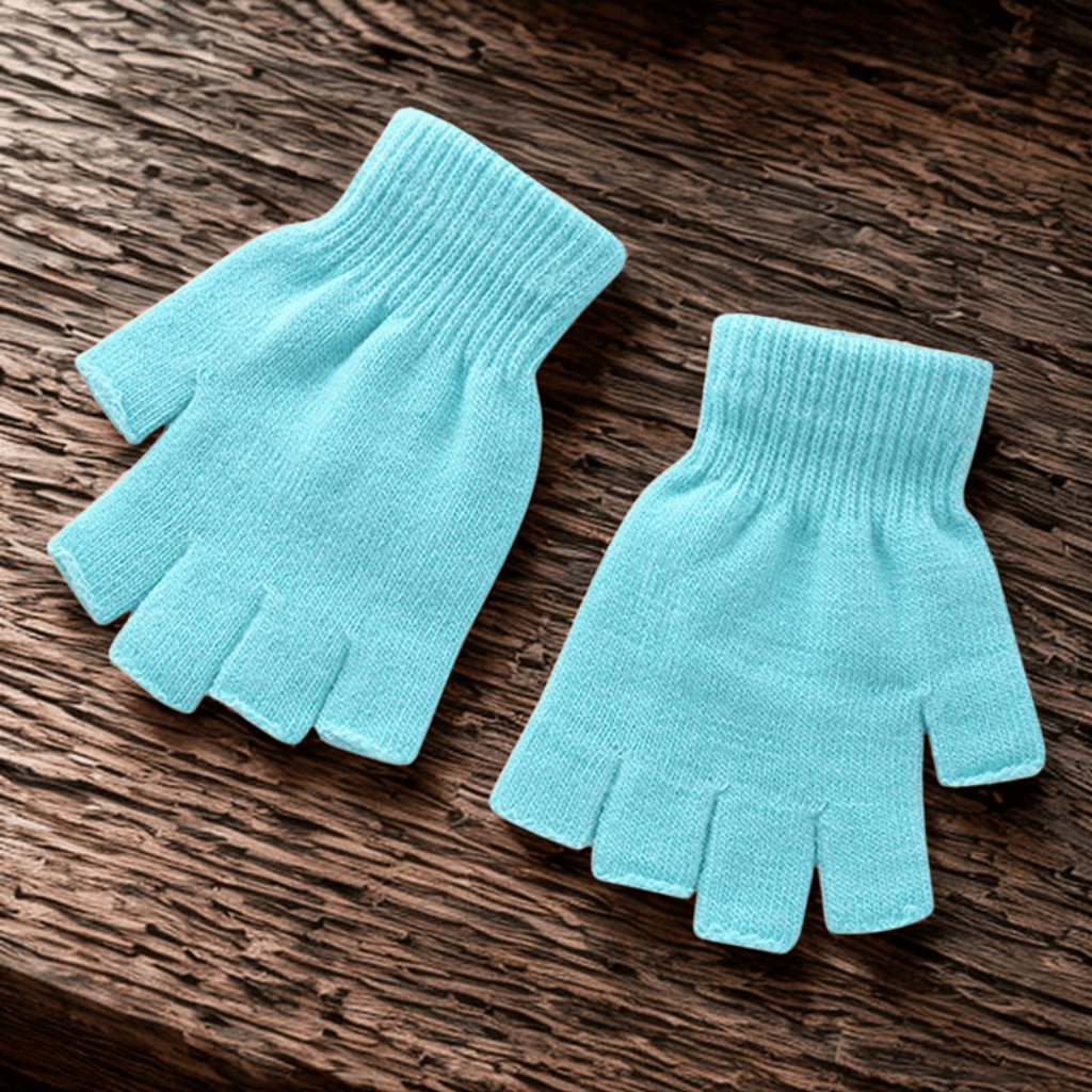 Mitaines en laine | WoolEase Bleu