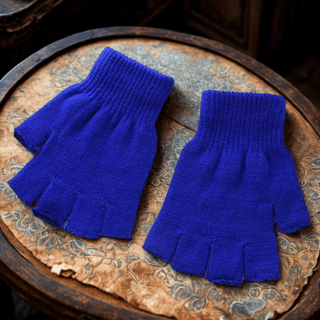 Mitaines en laine | WoolEase Bleu foncé