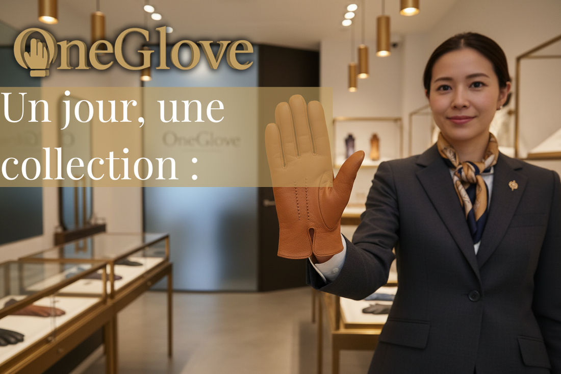 1 jour 1 collection : Gants en cuir homme Aureston