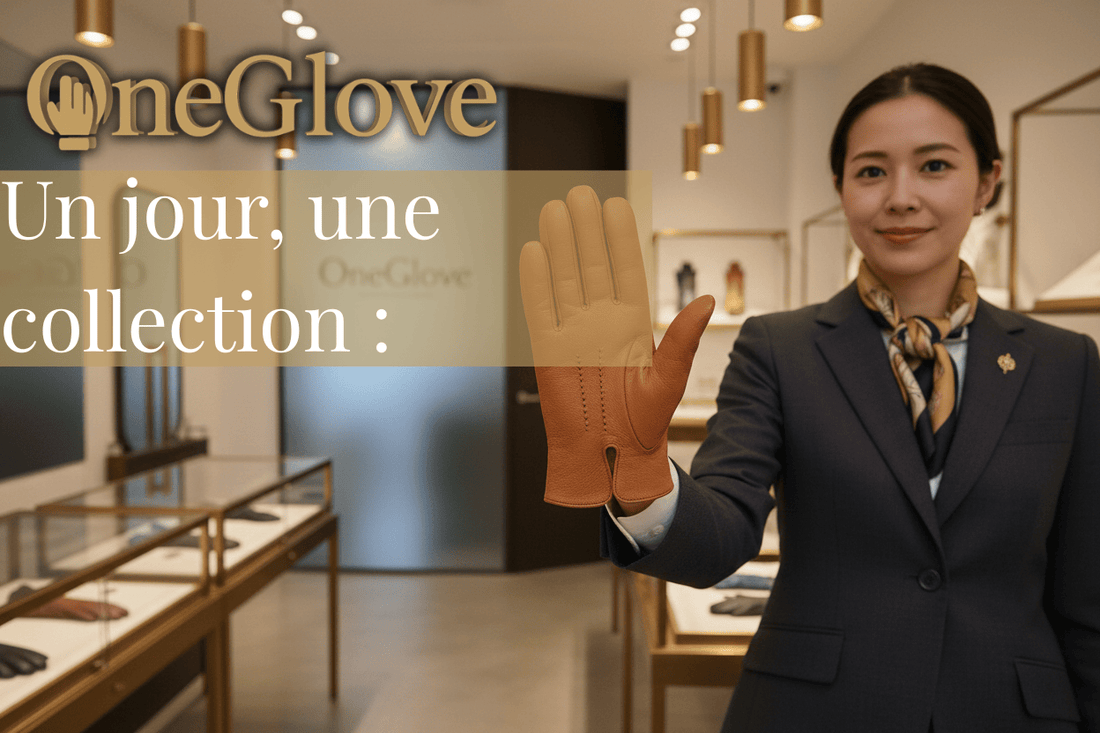 1 jour 1 collection : Notre best seller Gants cuir Aurélia