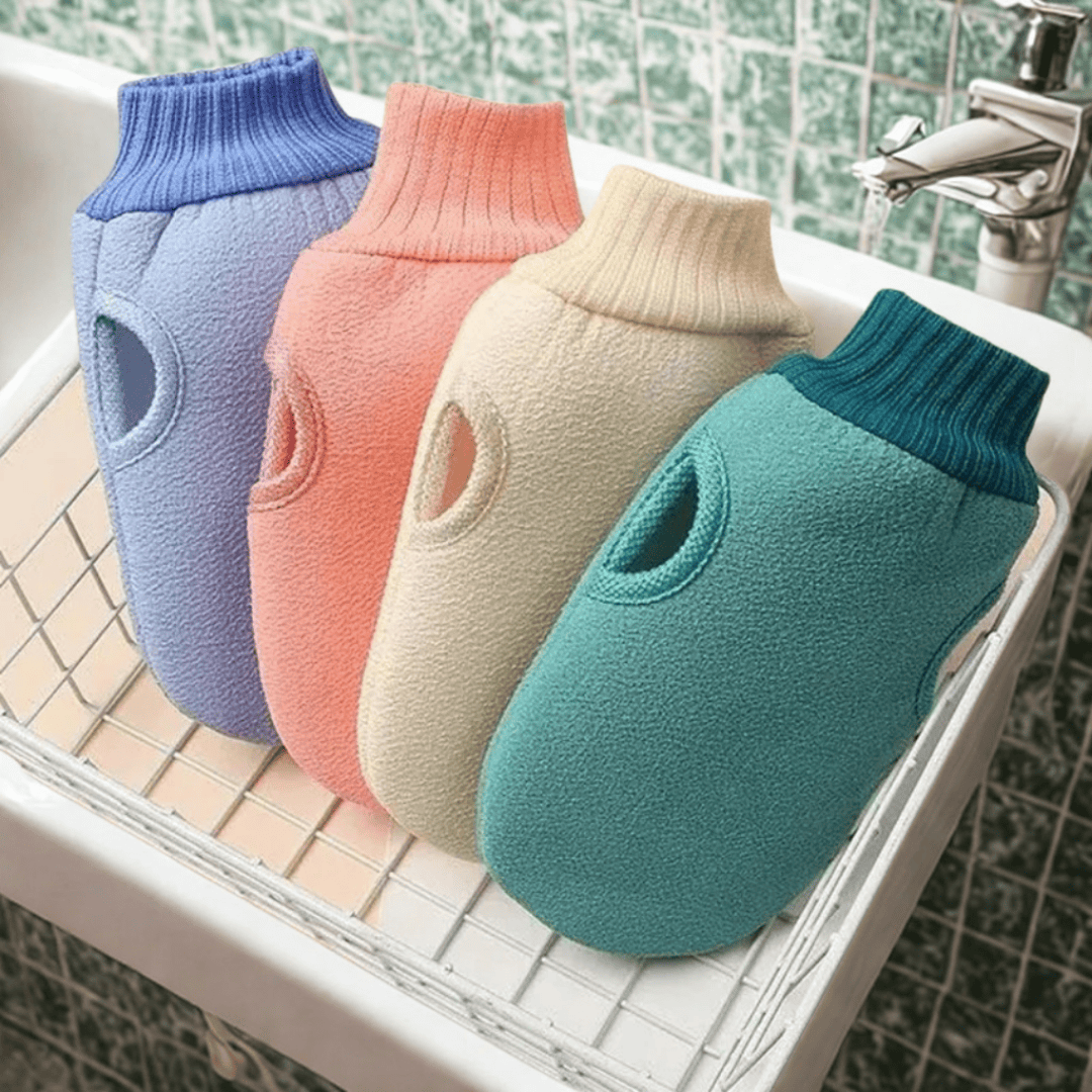 Gant exfoliant | DermaGlow Beige