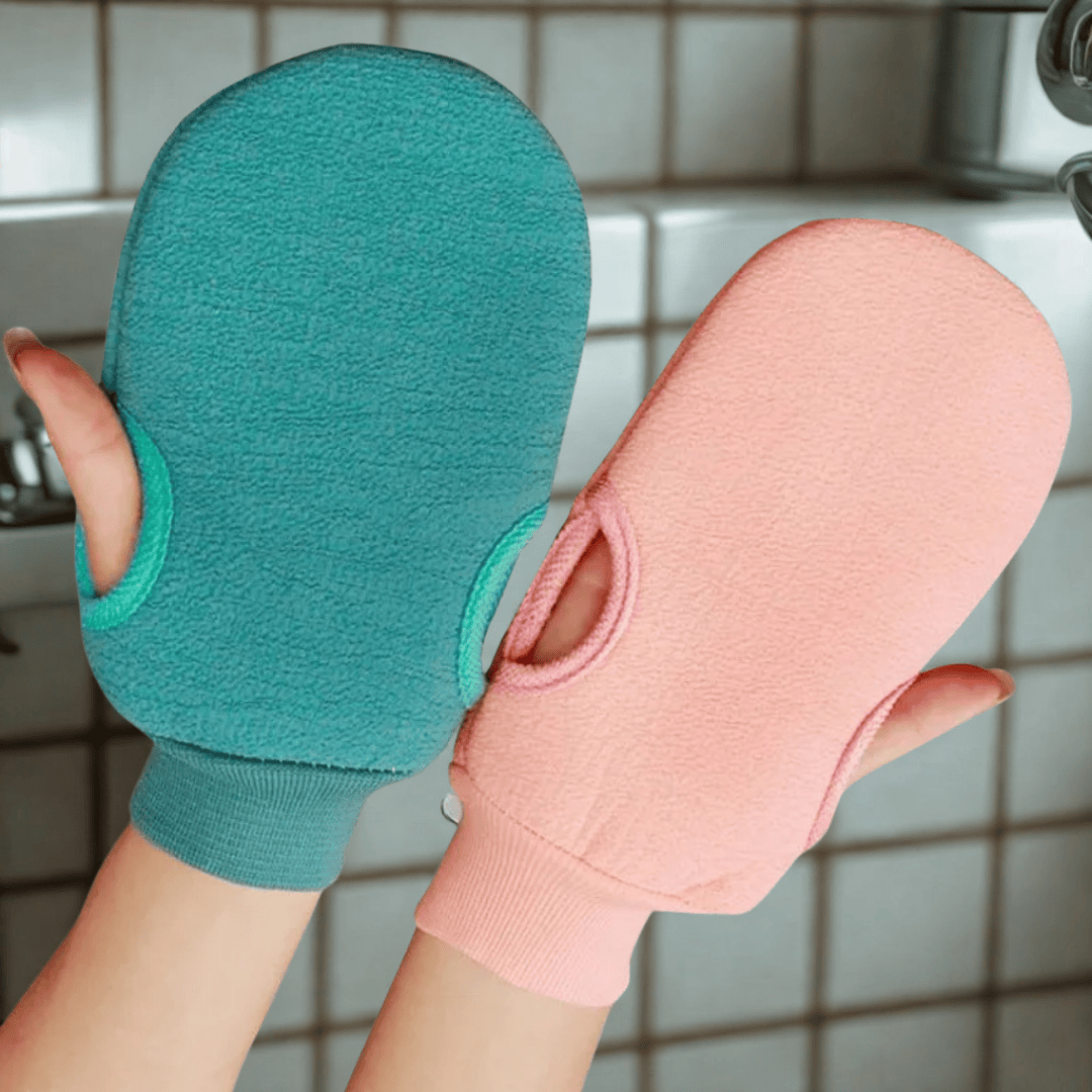 Gant exfoliant | DermaGlow Rose