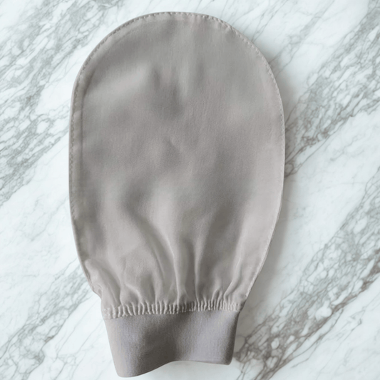 Gant exfoliant | SilkGlow Care Blanc