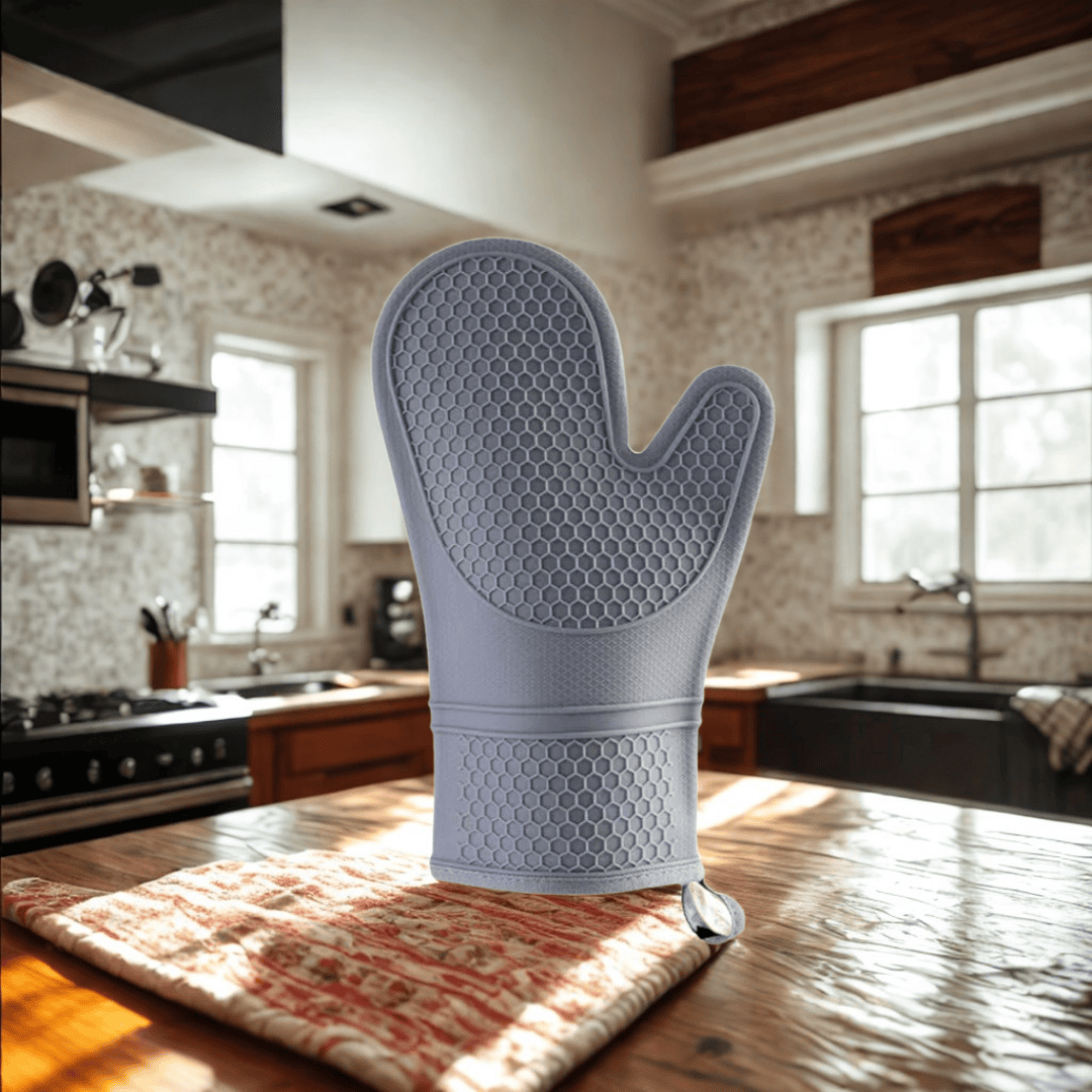 Gants de cuisine | HeatMaster Pro Gris - 1 pièce