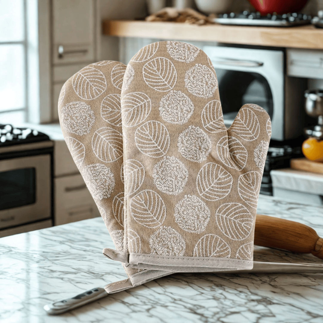 Gants de cuisine | LeafHeat Kaki