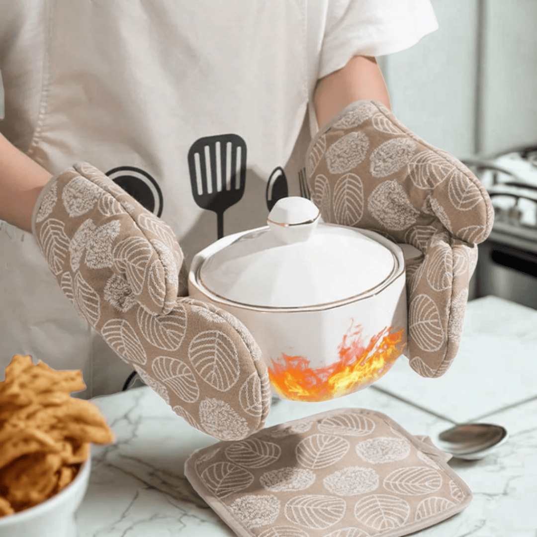Gants de cuisine | LeafHeat Vert
