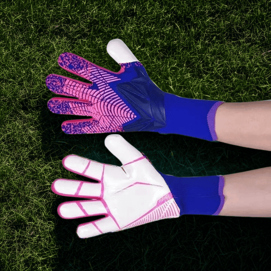 Gants de gardien | AeroCatch Pro Bleu/Rose