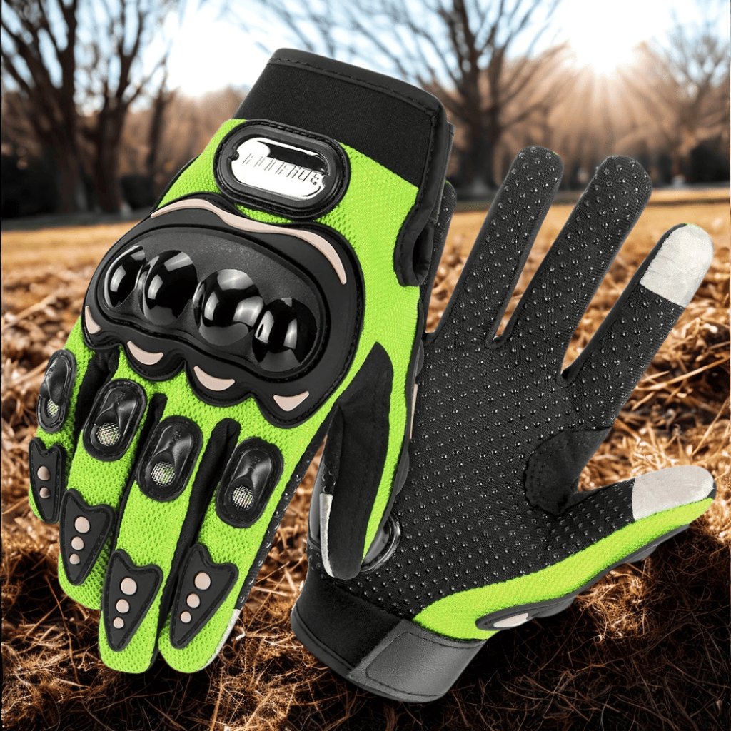 Gants de Moto | RoadShield X1 Vert