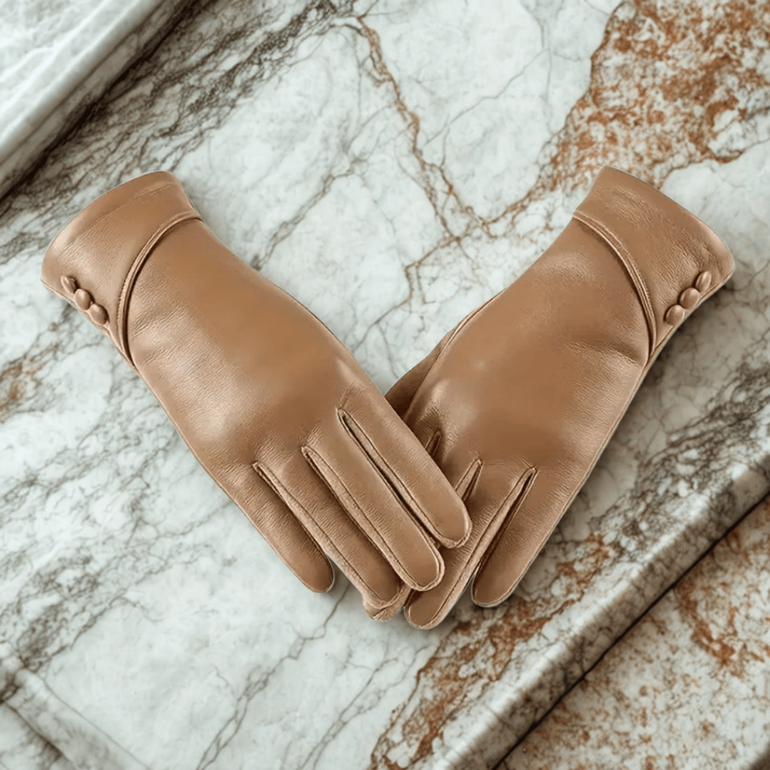 Gants en cuir | Valmoré Kaki