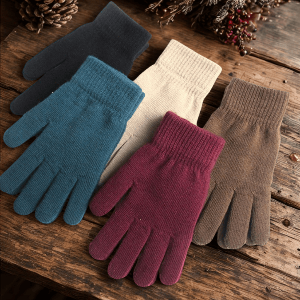 Gants en laine femme | SoftLoom Café