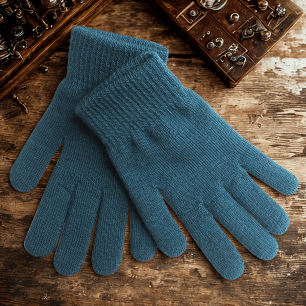 Gants en laine femme | SoftLoom Vert