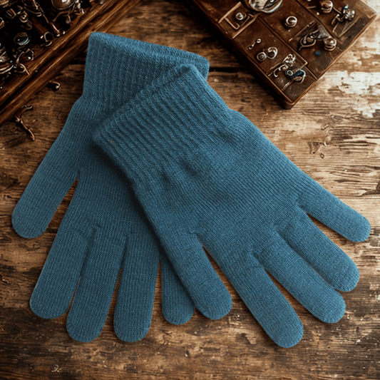 Gants en laine femme | SoftLoom Vert