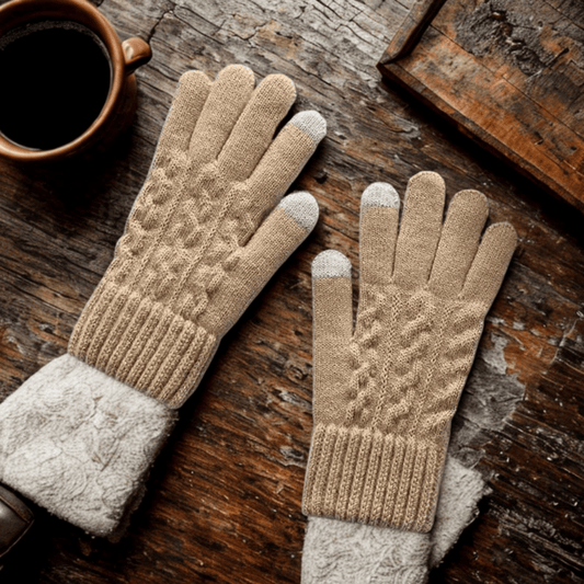 Gants en laine homme | ArcticWool Gingembre