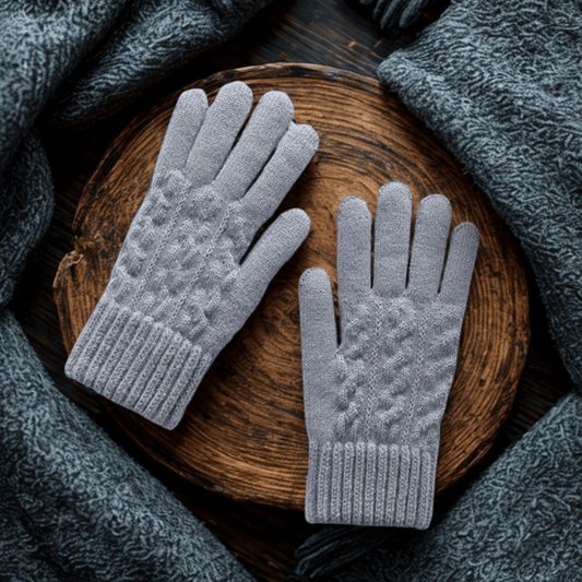 Gants en laine homme | NordikWarm Gris