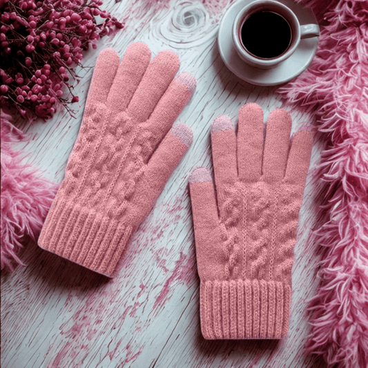 Gants en laine homme | NordikWarm Rose