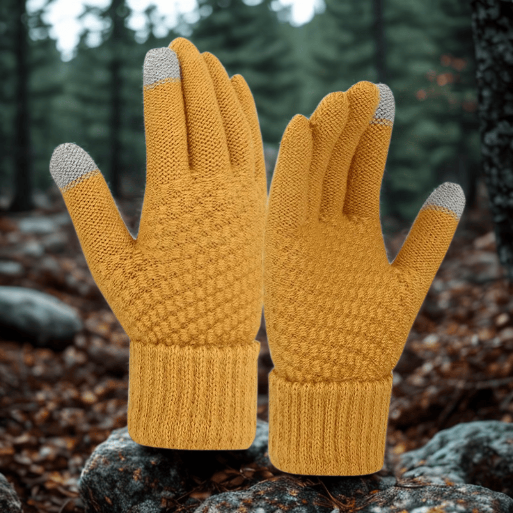 Gants en laine | WarmTouch Gingembre