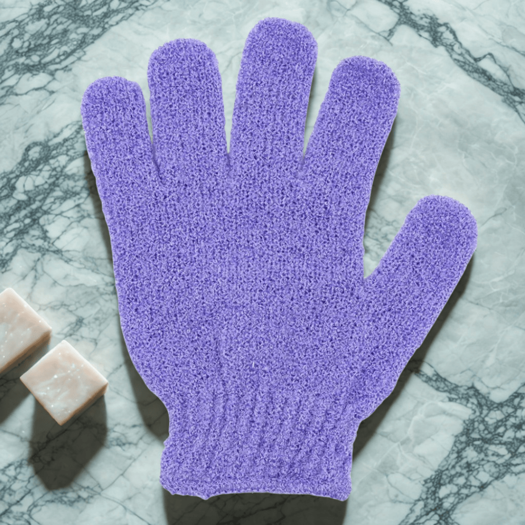 Gants exfoliants | PureTouch Glow Violet - 1 pièce