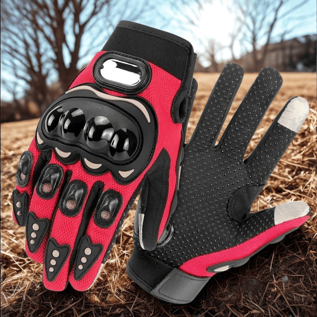 Gants Moto | RoadShield X1 Rouge