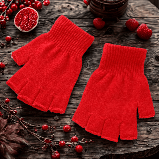 Mitaines en laine | WoolEase Rouge