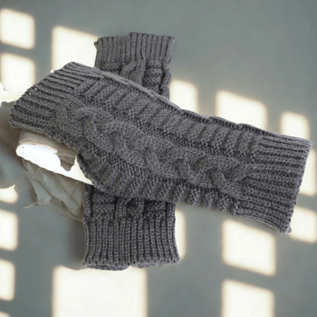 Mitaines femme | KnitCharm Gris